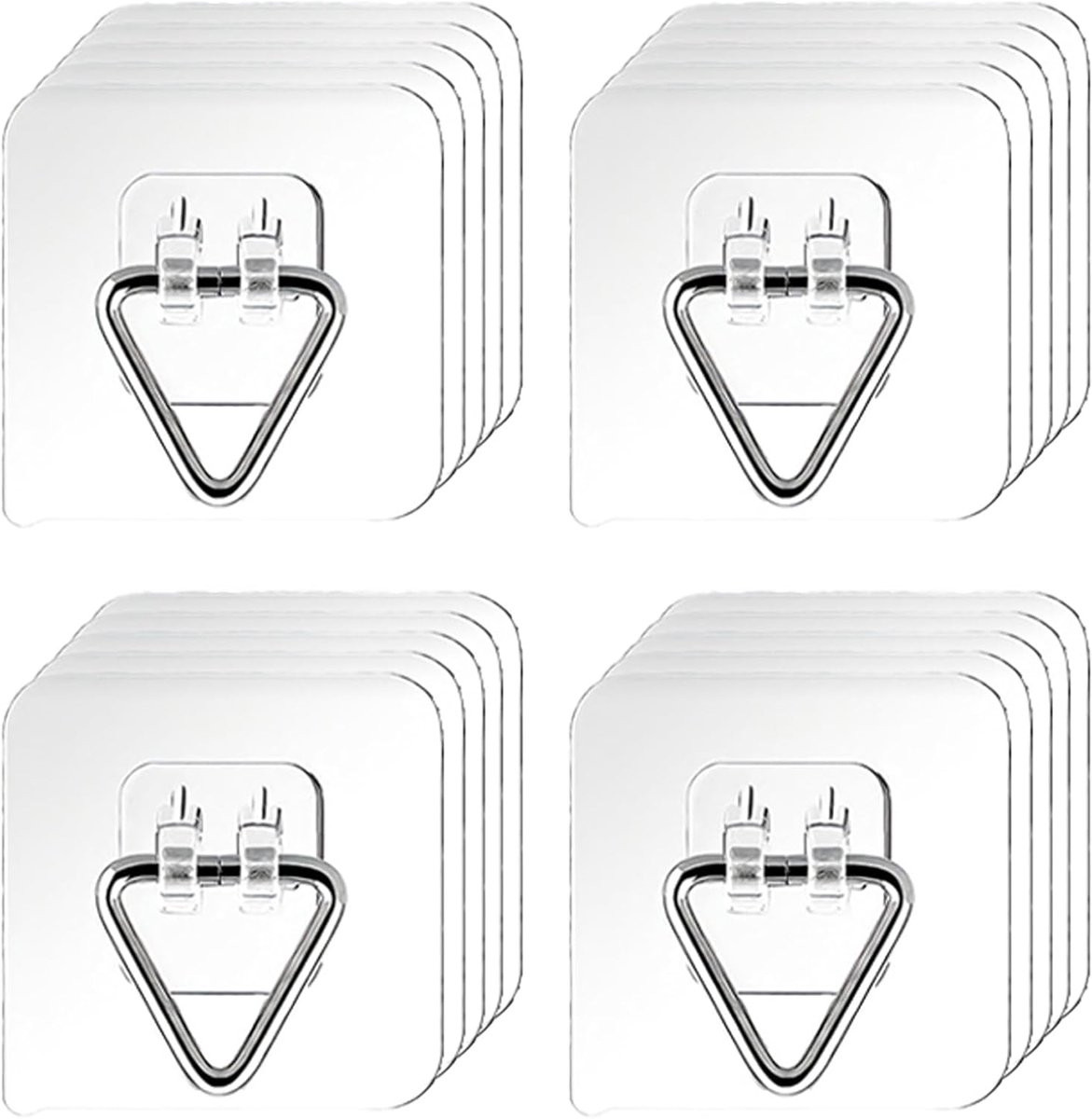 ShopVlot Zelfklevende Haakjes 7 cm - Pack van 20 - Voor Foto's en Decoratie