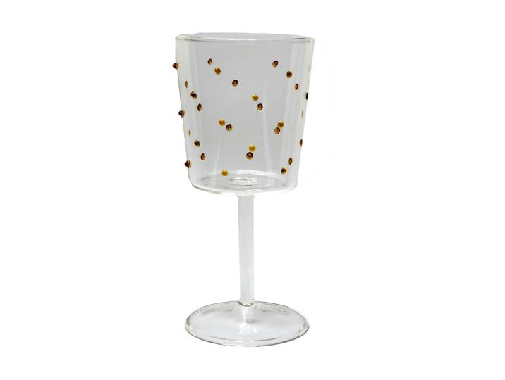 Olsson & Jensen Verre à vin Venezia Points ambres