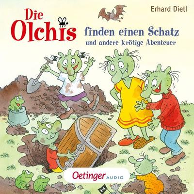 Die Olchis finden einen Schatz und andere krötige Abenteuer - Erhard Dietl, Audio, 9783837394009