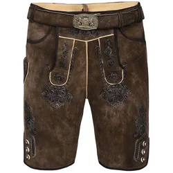 Kurze Wildbock Lederhose Fabian