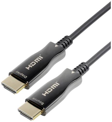 Maxtrack HDMI Anschlusskabel HDMI-A Stecker, HDMI-A Stecker 30.00m Schwarz C 508-30ML 4K UHD HDMI-Kabel