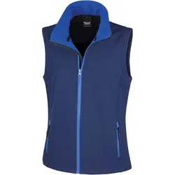 Result Core Damen 2-Lagen Softshell Gilet 'Printable' Bodywarmer R232F