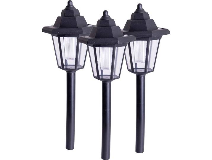 Solarleuchte Garten 3er Set Laterne Solarlampe Außen Außenleuchte Solar 5262703
