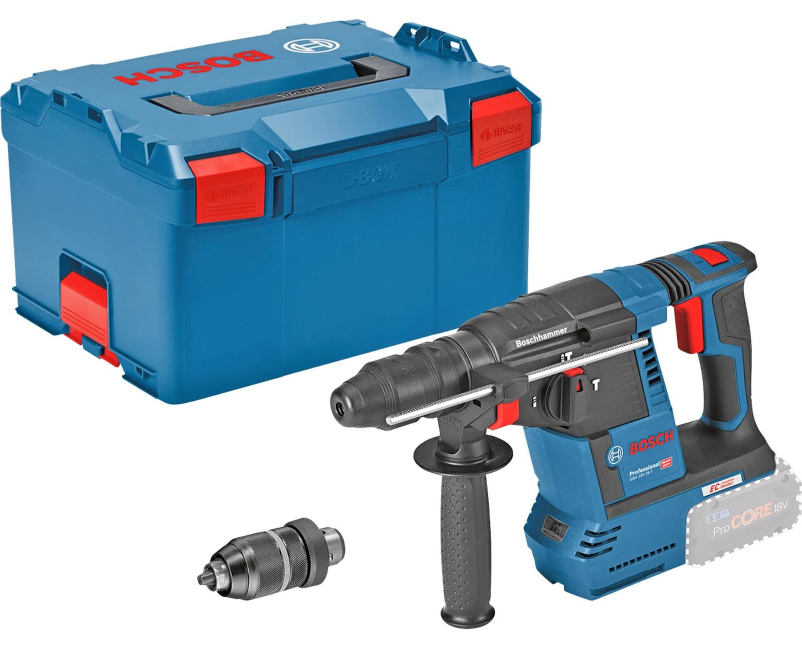 Bosch Professional GBH 18V-26 F Akku-Bohrhammer 18,0 V