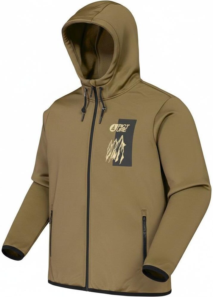 Picture  - Park Zip Tech Shitake - S - Polaire