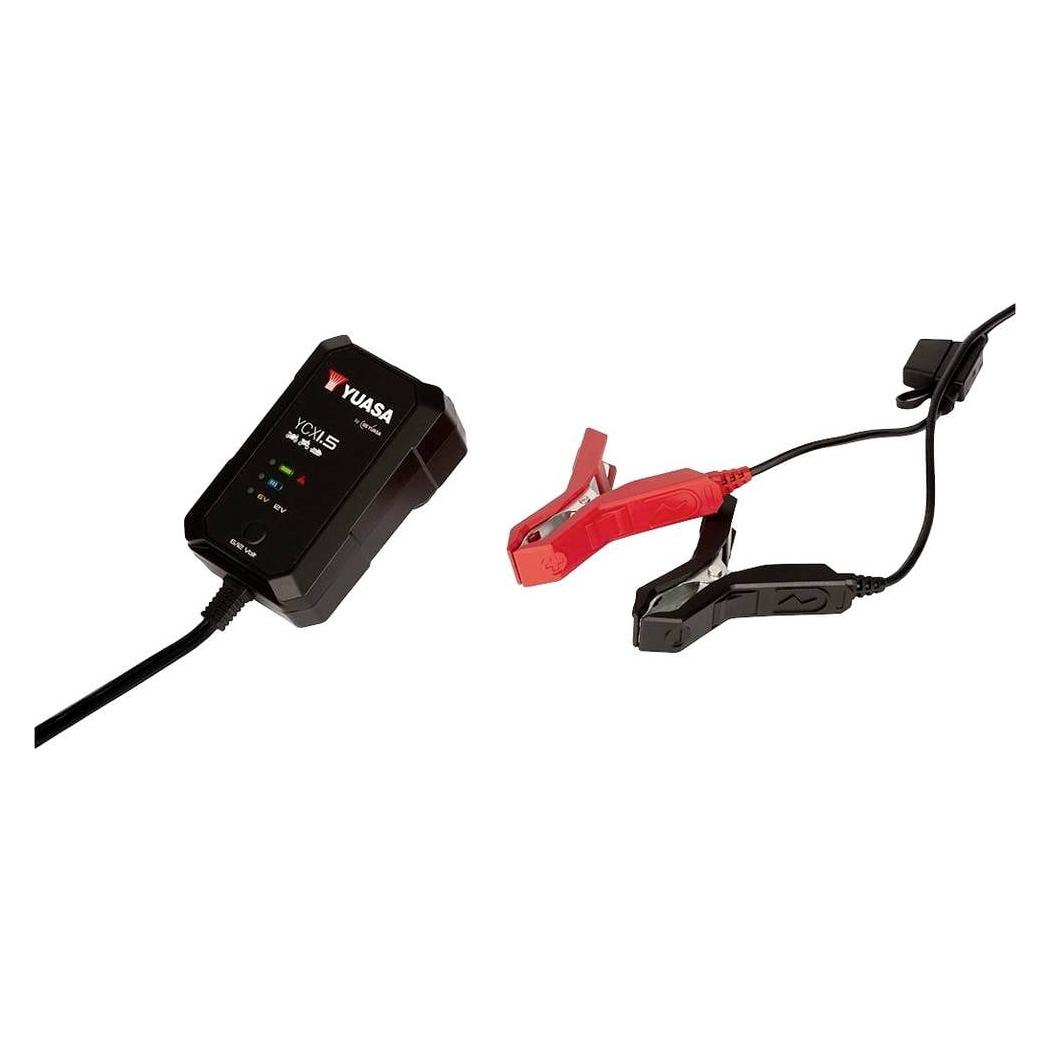 6V/12V Yuasa YCX Smart 1.5A laddare 2-30ah (1.50 A, 12V, 6V) (BPYCX1-5)