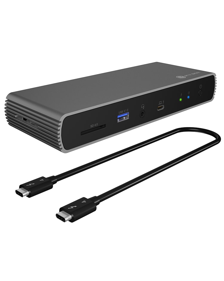 Raid Sonic Raidsonic ICY BOX 10-in-1 Thunderbolt™ 4 Dock mit 2x 4K@60 Hz (IB-DK8801-TB4)