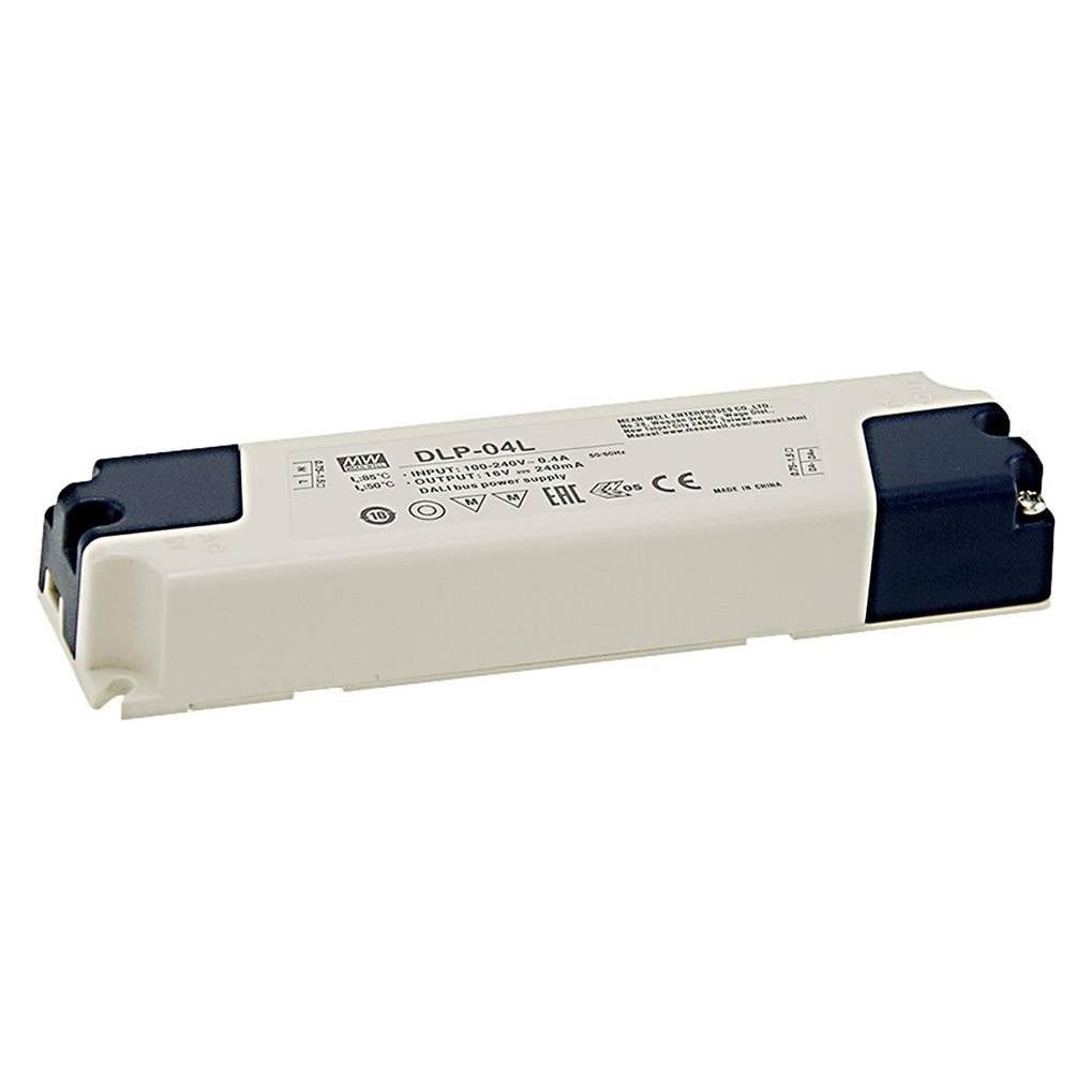 MeanWell MEAN WELL DLP-04L, 90 - 264 V, 4 W, 0,24 A, RoHS, 38 mm, 145 mm (DLP-04L)