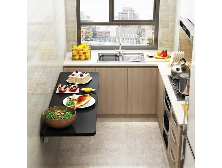 Table de cuisine murale suspendue spéciale, petite Table à manger pliante familiale, Table murale suspendue Simple pour ordinateur