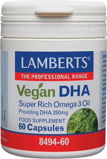 Lamberts Vegan Dha 250mg 60 Capsules
