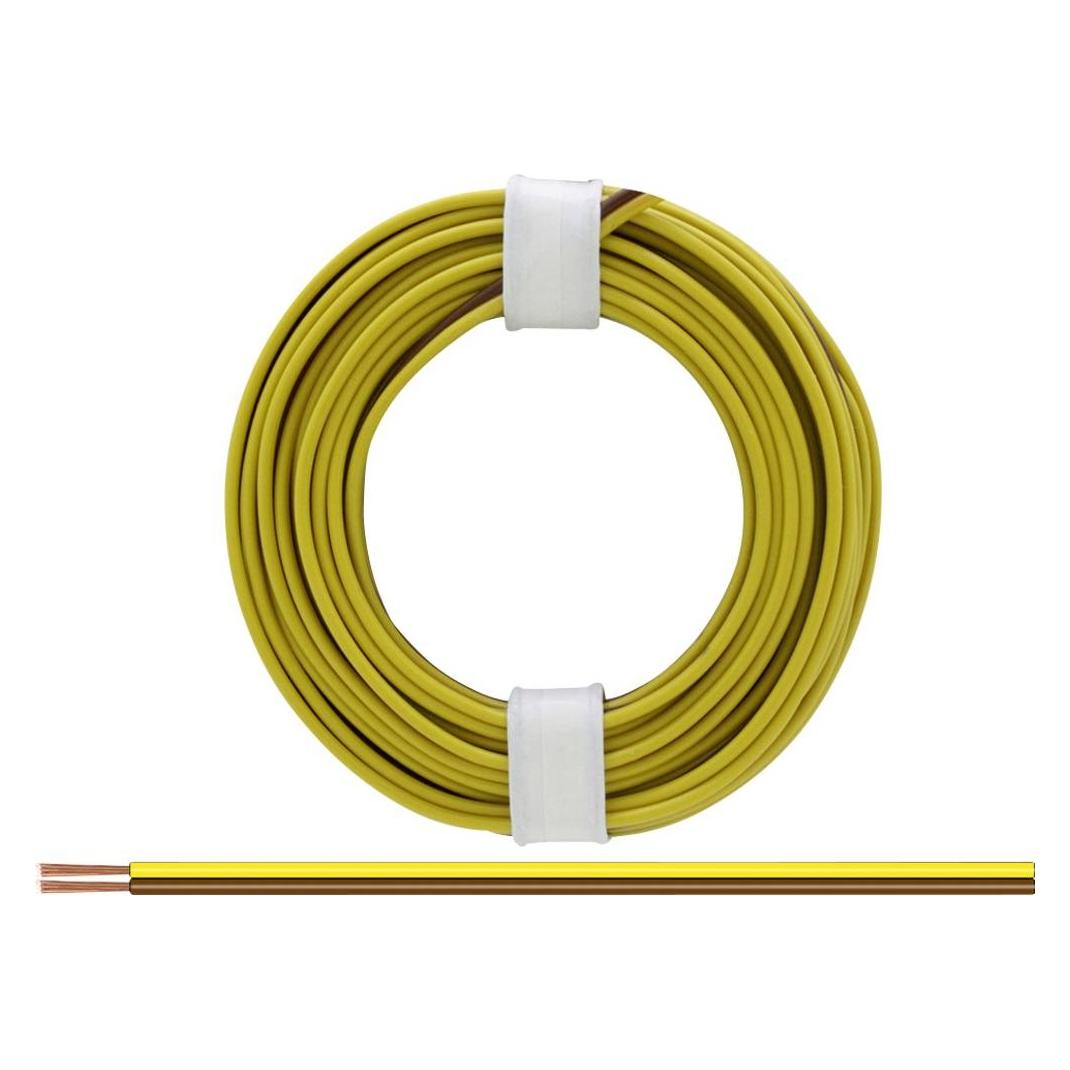 Donau ZWILLINGSLITZE 0,25 / 5m gelb-braun (5 m) (225-38)