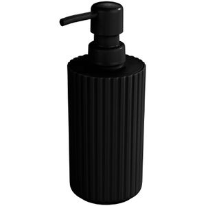 Allstar Seifenspender Minas, 23030100, stehend, Kunststoff, schwarz, 280ml