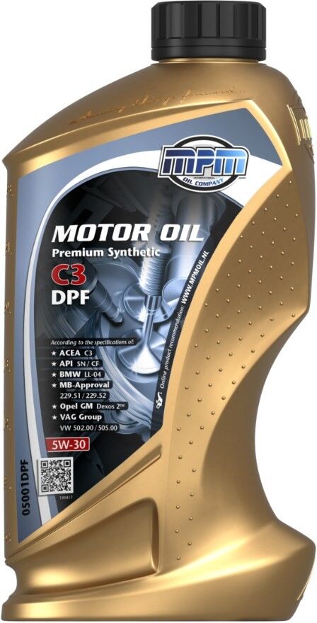 MPM 05001DPF Engine oil