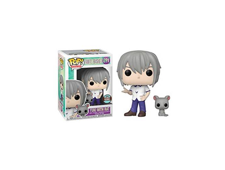 Funko Fruits Basket - Bobble Head Pop Nr. 891 - Yuki Soma w/Rat, één maat, paars