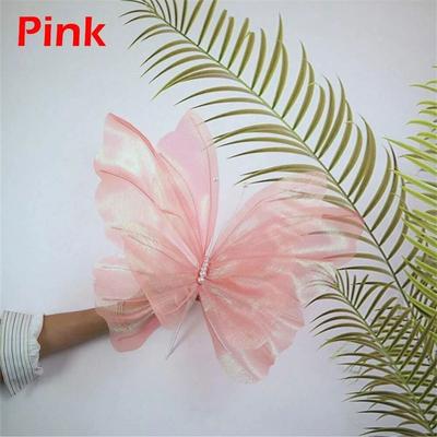 Inspired Living 3D Butterfly Wall Decor Set For Party Decorations And Home Wall Decor pink