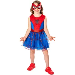 Rubies Kinderkostüm – Mädchen Spider-Girl Tutu Deluxe Kinderkostüm für Mädchen (M)