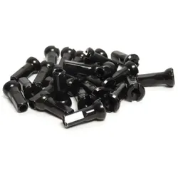 SAPIM Speichennippel Polyax Messing 2 mm | 14 mm schwarz