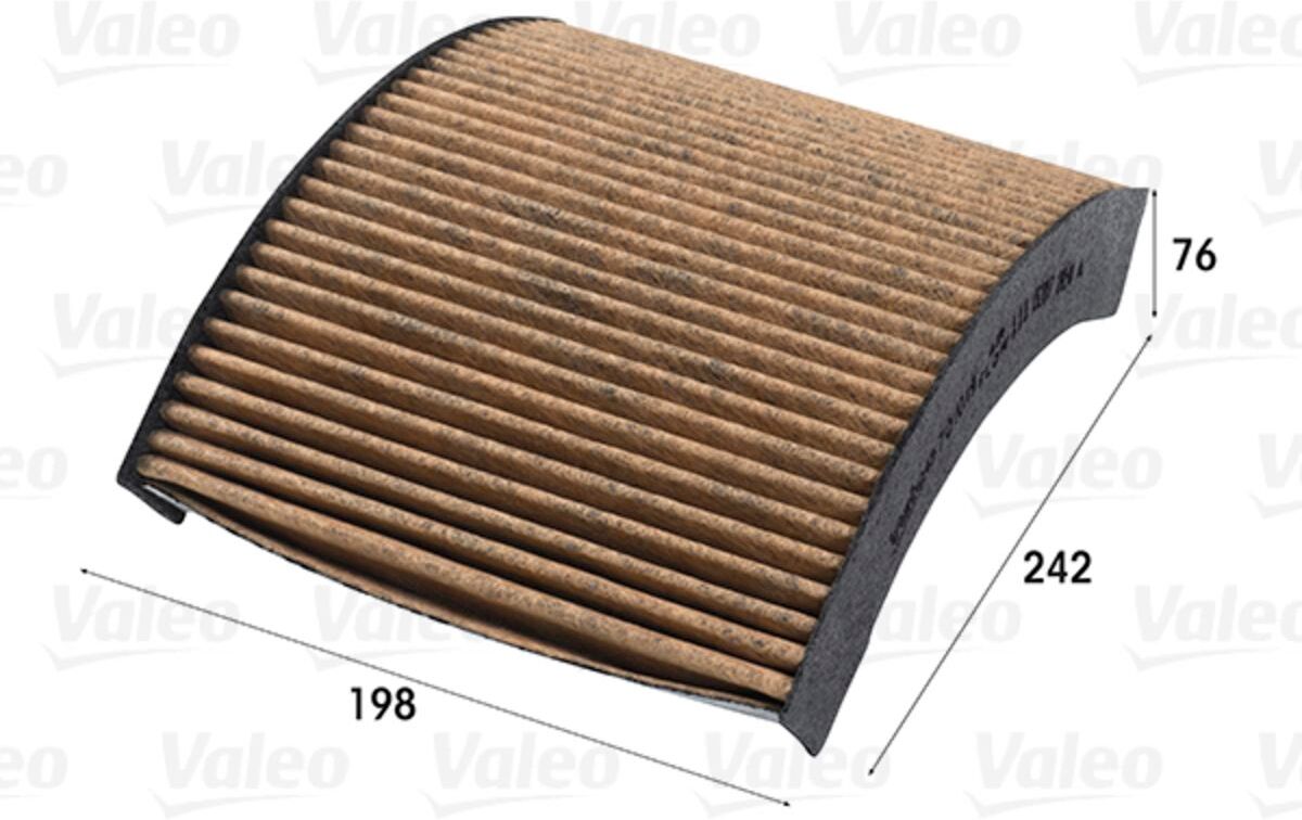 Innenraumluftfilter mit Aktivkohle VALEO 701019