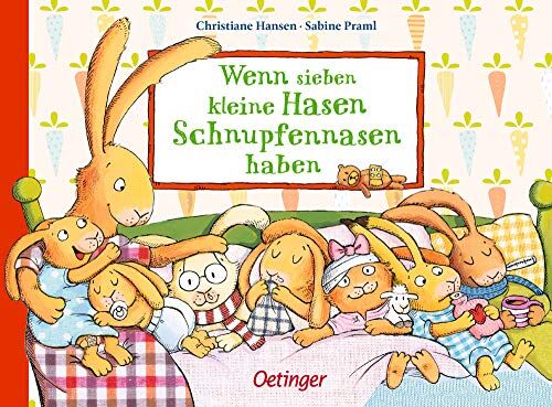 Sabine Praml - Wenn sieben kleine Hasen Schnupfennasen haben - Preis vom 17.10.2026 19:25:27 h