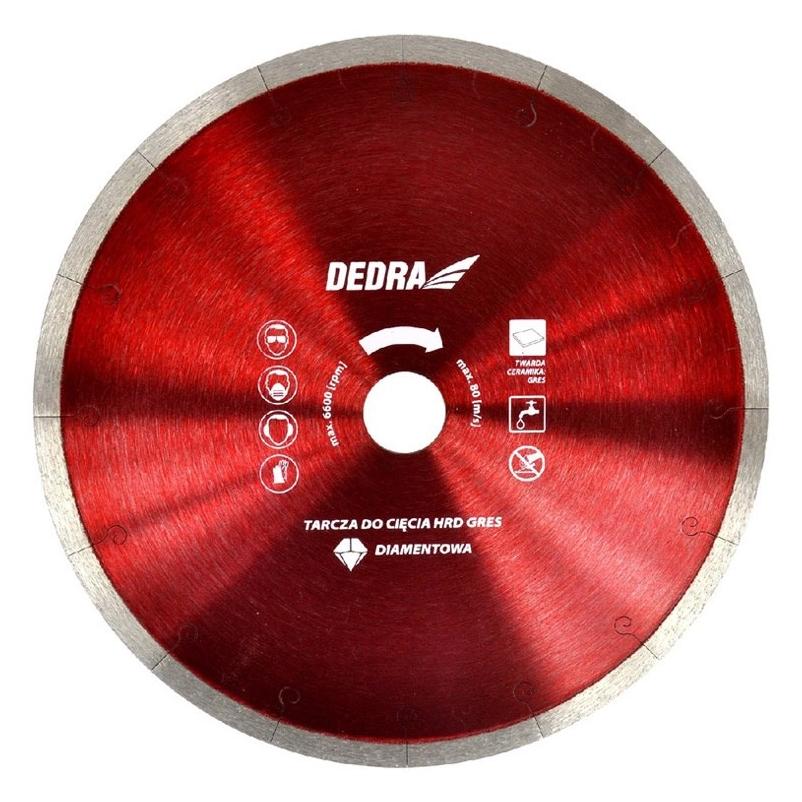 Dedra Diamantschnittscheibe HRD GRES 180x25,4 mm (H1064E)
