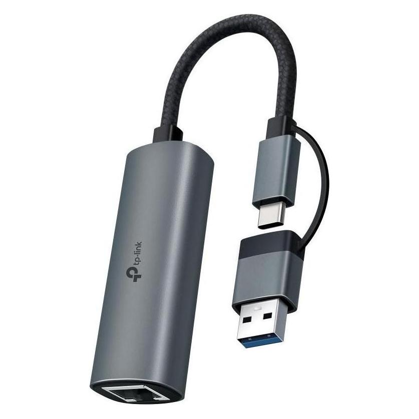 TP-Link USB-C auf RJ45 Gigabit Ethernet Netzwerkadapter, Aluminium, Plug & Play (USB 3.0, RJ45 Gigabit Ethernet (1x)) (425564)
