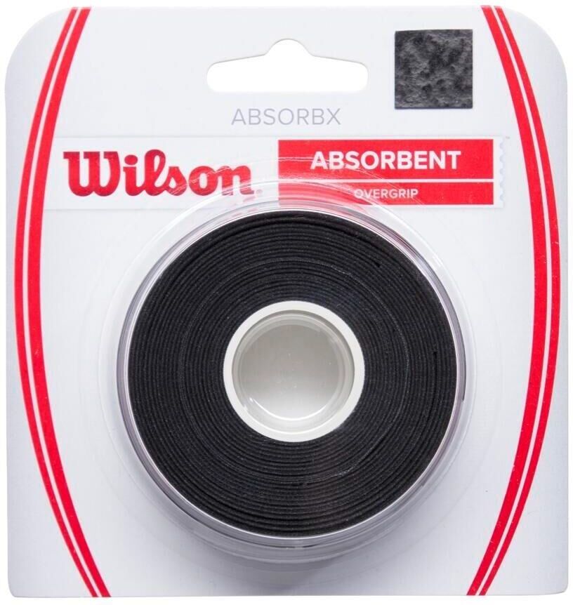 Wilson Absorbx Dry Overgrip 3-Pack Black