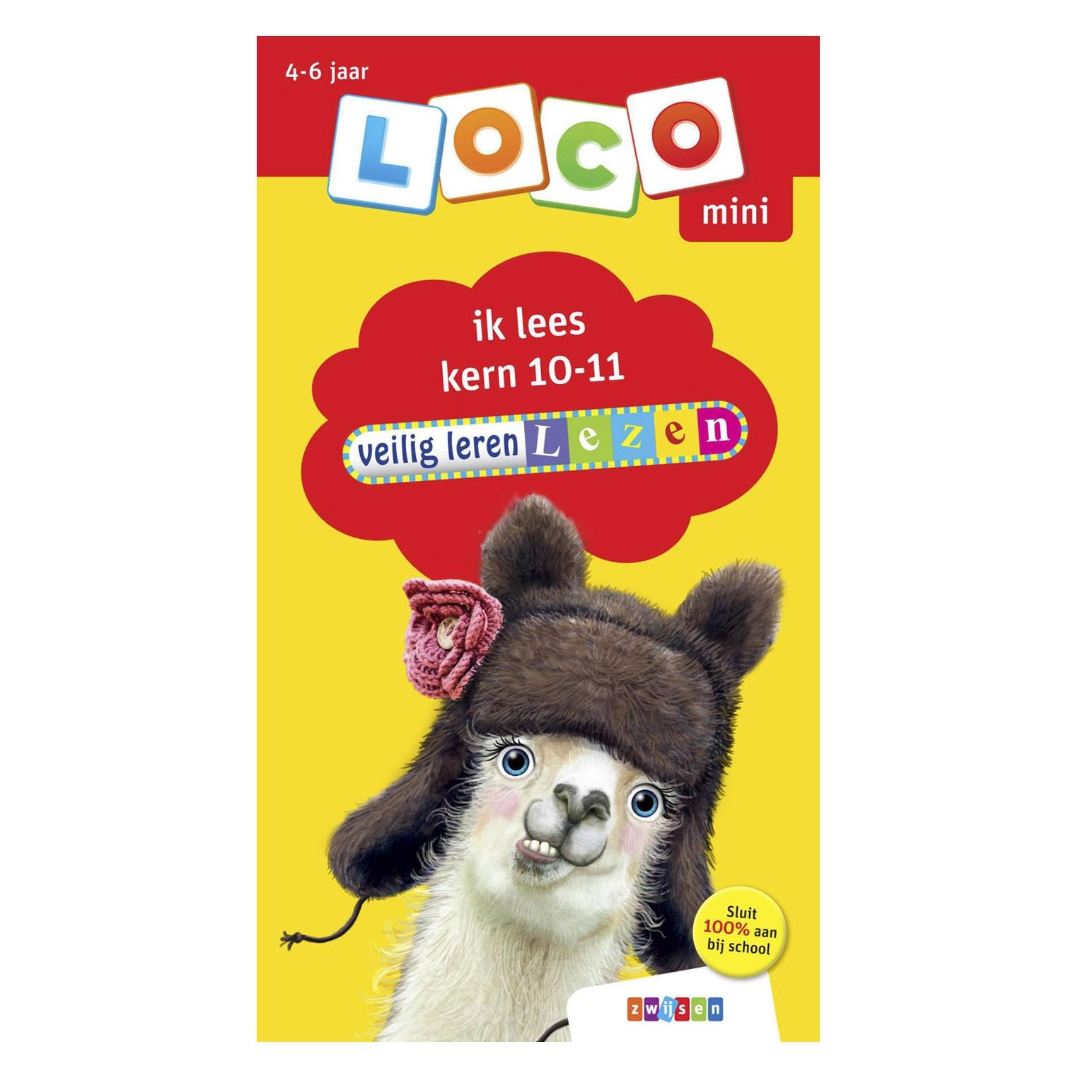 Zwijsen Loco mini veilig leren lezen ik lees kern 10-11 (Niederländisch, 6 - 11 Jahre) (44311065)