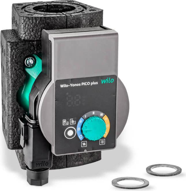 Wilo Yonos PICO plus 25/1-4-130 circulatiepomp, Rp 1 inch, EEI 0.18