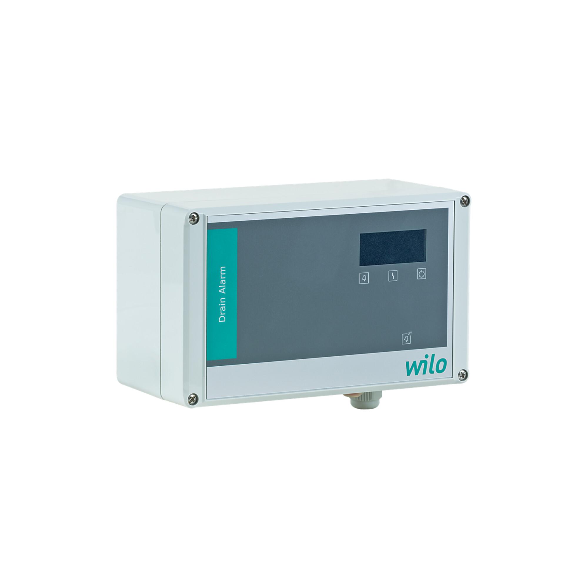 Wilo Alarmschaltgerät DrainAlarm FIRST m optischer und akustischer Alarmmeldung (2550526)