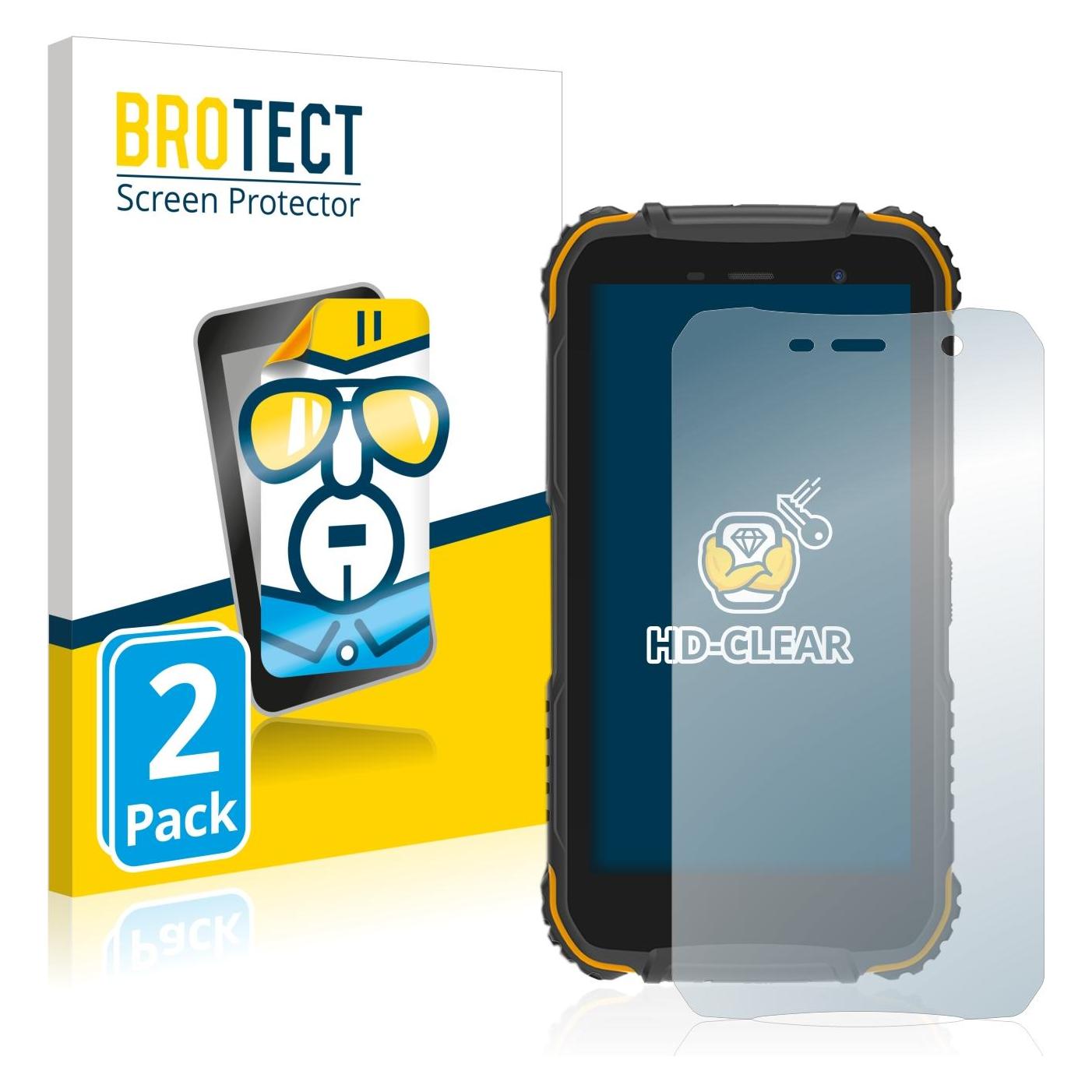 Brotect Schutzfolie Displayschutz Klar (Doogee S35) (1842403)