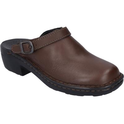 Clog JOSEF SEIBEL "Betsy, brandy", Damen, Gr. 42, braun (brandy), Obermaterial: 100% Rindsleder Leather cow., Schuhe Clog