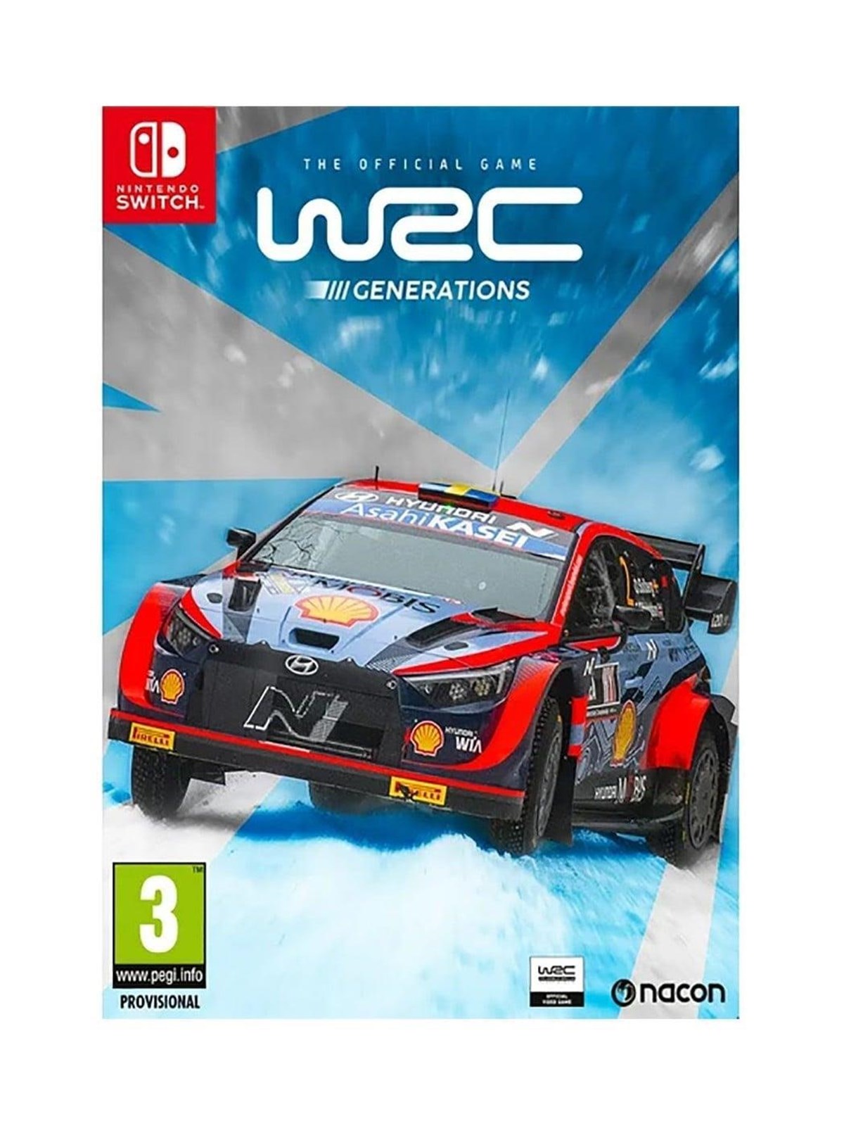 WRC Generations (Code in a Box) - Nintendo Switch - Rennspiel - PEGI 3
