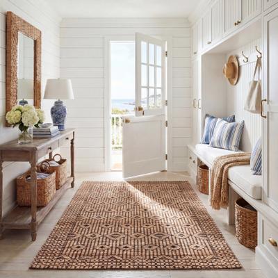 SAFAVIEH Flatweave Natural Fiber Dilfuza Farmhouse Hemp Rug