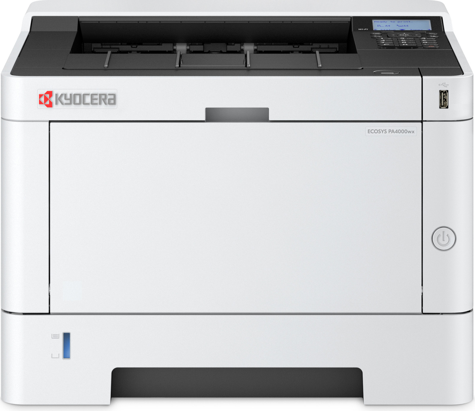 KYOCERA ECOSYS PA4000wx/Plus lasersprinter, zwart, inclusief WLAN