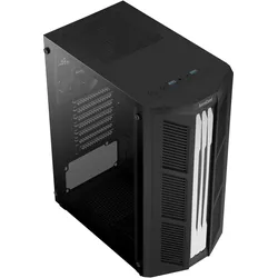 AeroCool Prime (ATX, Micro-ITX, Mini-ATX, Mini-ITX), PC Gehäuse, Schwarz