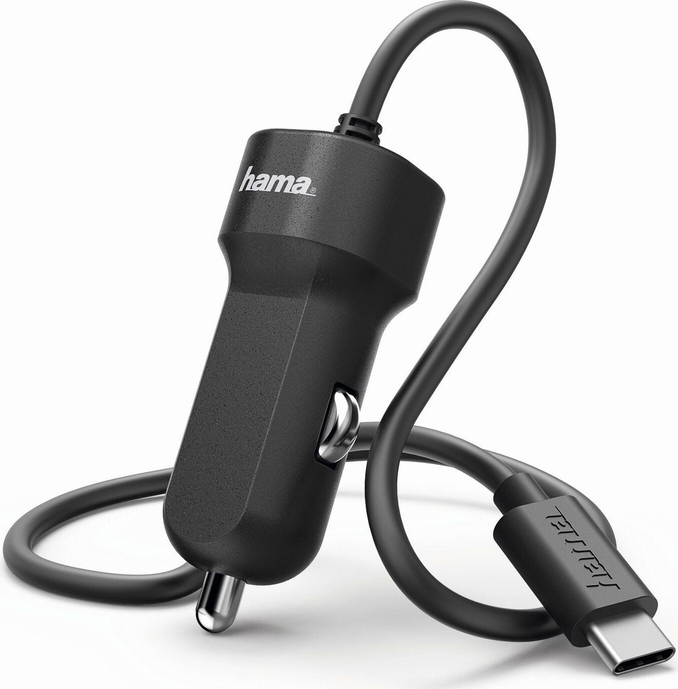 Hama USB Auto Oplader Zwart