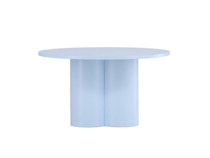 Olivia Table Basse Ø80 Cm Bleu.