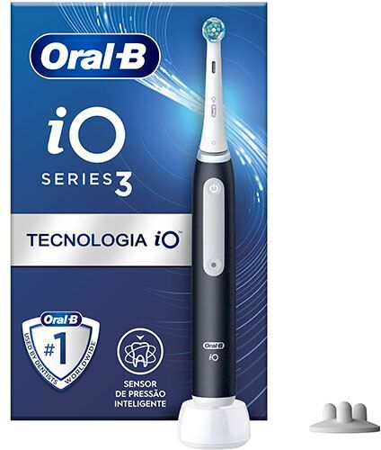 Escova de Dentes Elétrica Oral-B iO 3S - Preto