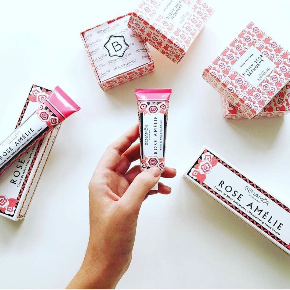 Benamôr Rose Amélie Moisturizing Hand Cream 50mL