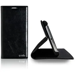 Booklet Case Style Schwarz für LG Stylus 2