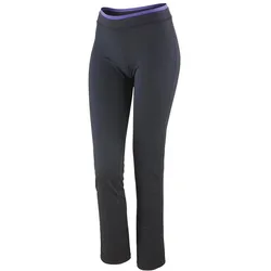 Spiro, Damen, Sporthose, Women's Fitness Trousers (XS), Schwarz, Mehrfarbig