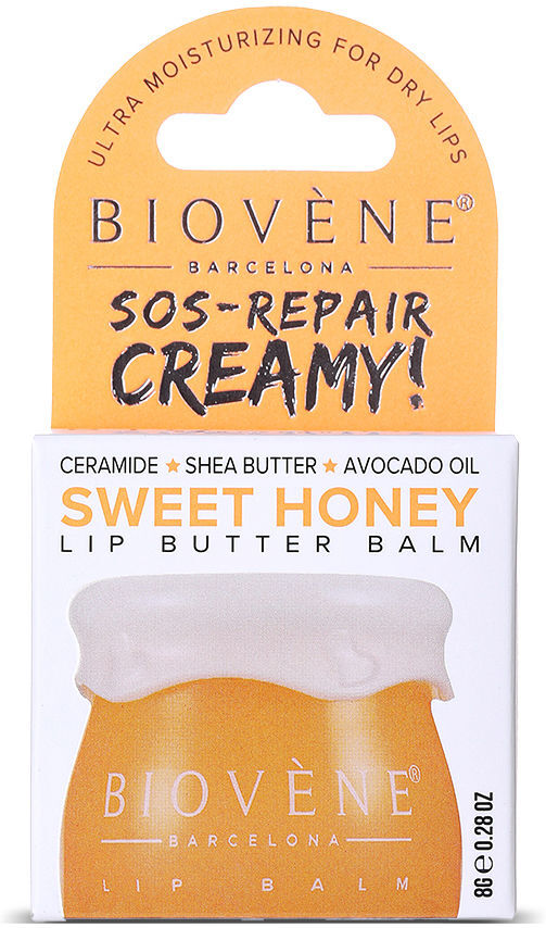 Biovene Baume à lèvres crémeux SOS-REPAIR au miel 8 g