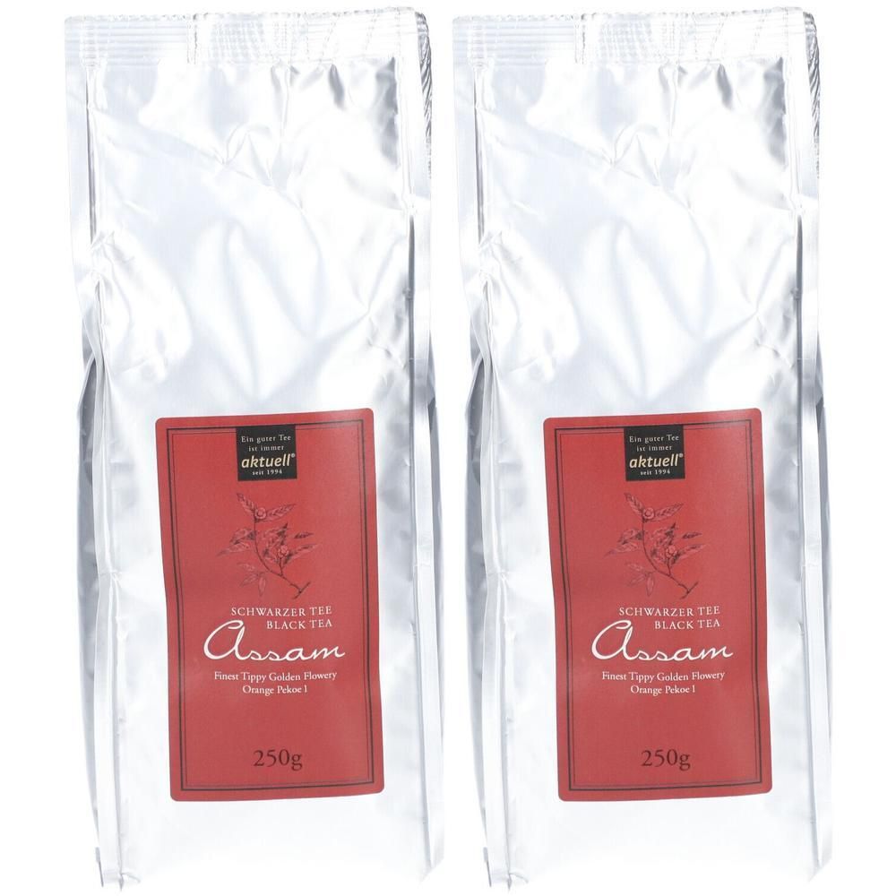 Schwarztee aktuell Assam 2x 2x250 g Tee