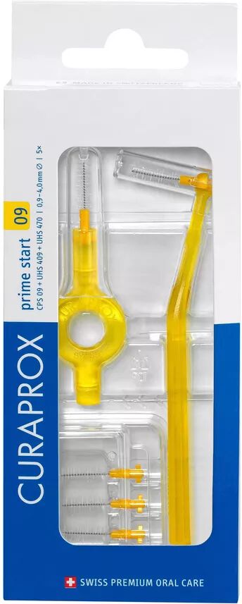CURAPROX - Interdentalbürste Set prime start, Gr. 011, 5 Stk.,  Gelb
