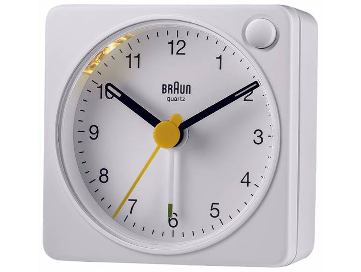 Braun BC02X White - Wecker – Wecker analog – weiss