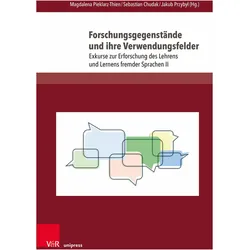 Forschungsgegenstnde und ihre Verwendungsfelder, Fachbücher von Sebastian Chudak, Magdalena Pieklarz-Thien, Jakub Przybyl