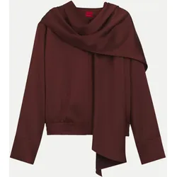 Jacke mit Schal Asensam-1 Braun 38