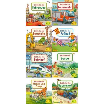 Pixi-8er-Set 240: Entdecke deine Welt 3 (8x1 Exemplar), Set von , Carlsen, 978-3-551-04448-8