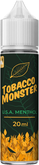 Monster Cable Usa Menthol Tobacco Monster Liquido Shot 20ml Tabacco Mentolo