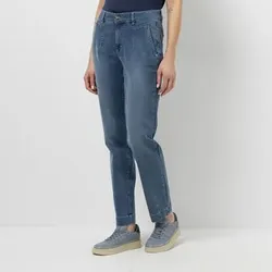 STEFFEN SCHRAUT Jeanshose lange Form Eingrifftaschen Mom fit